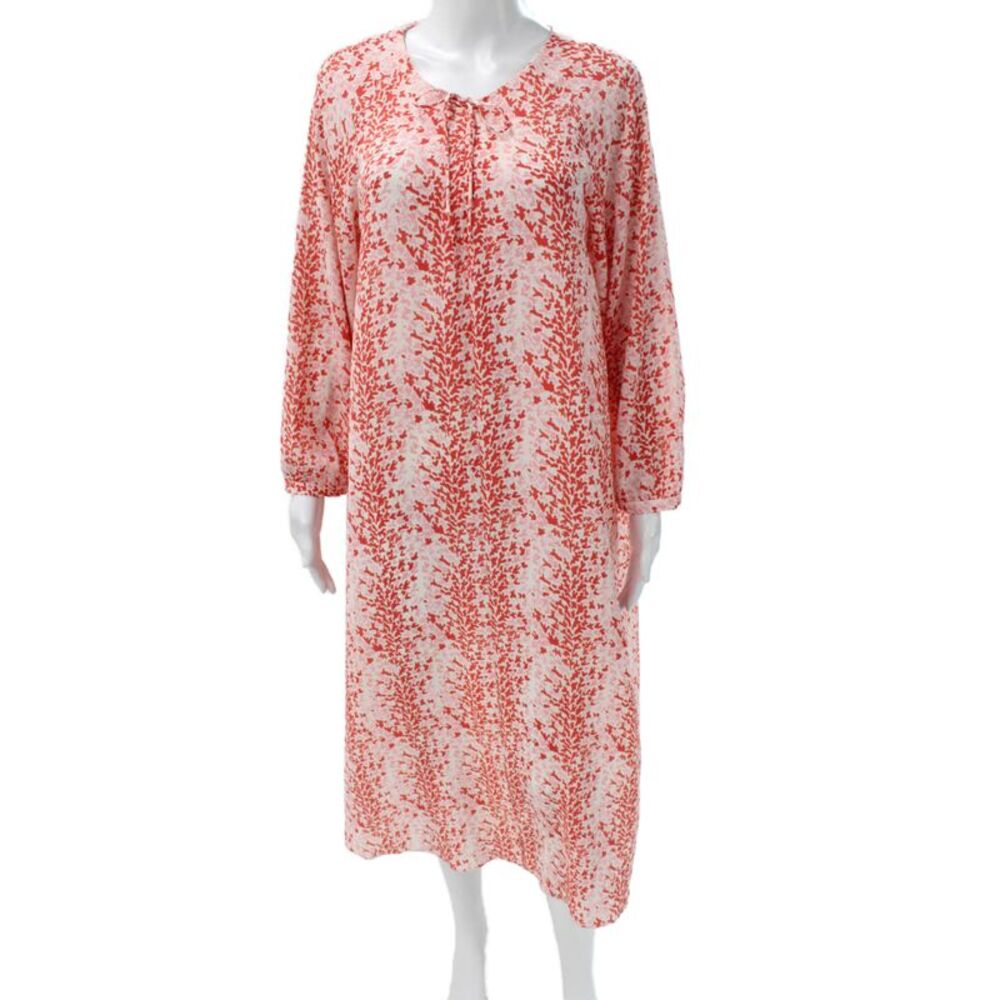 & Other Stories Women Kaftan Dress Multicolor Floral Long Sleeve Size 6 - Picture 1 of 5